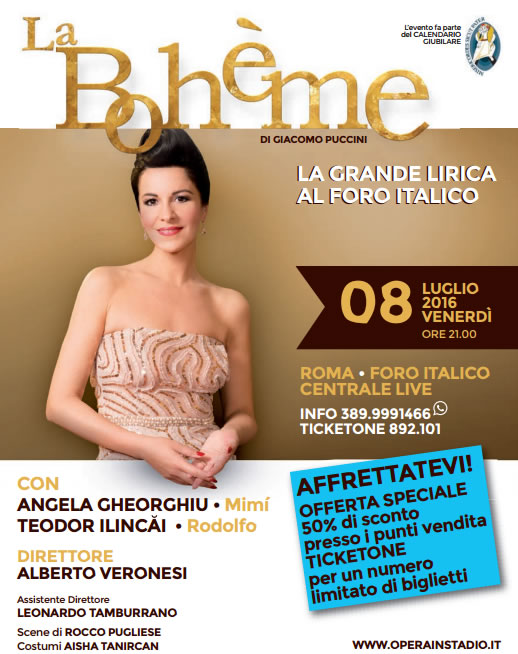 Romanian "La boheme" at Rome