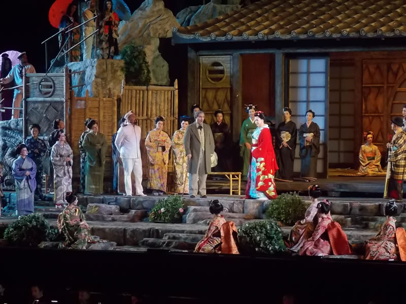 Madama Butterfly at the Arena in Verona