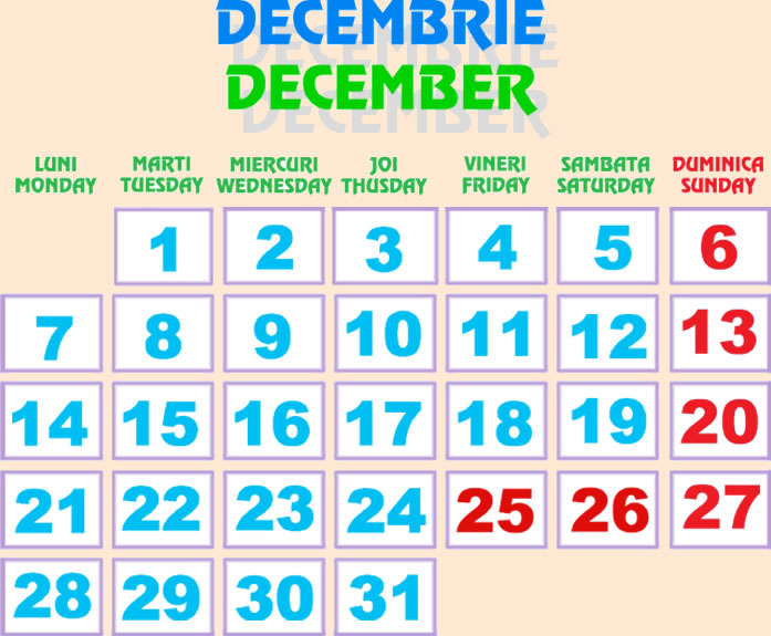 Program TBS, decembrie 2015