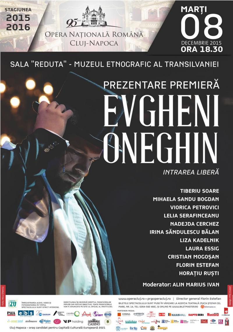 Prezentarea Premierei "Evgheni Oneghin". O poveste spusă și cântată