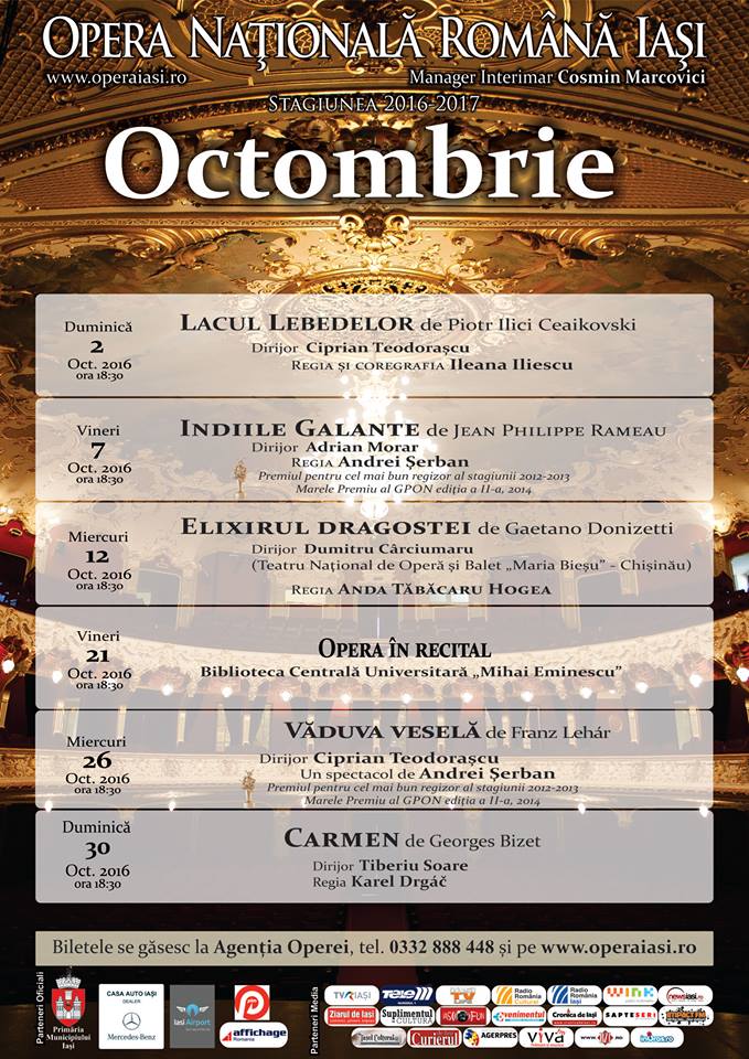 Program octombrie 2016