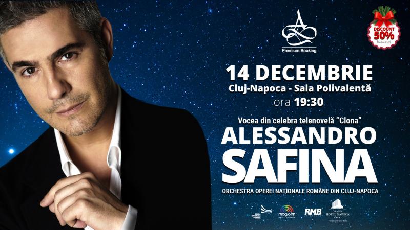 ALESSANDRO SAFINA in concert la Cluj-Napoca