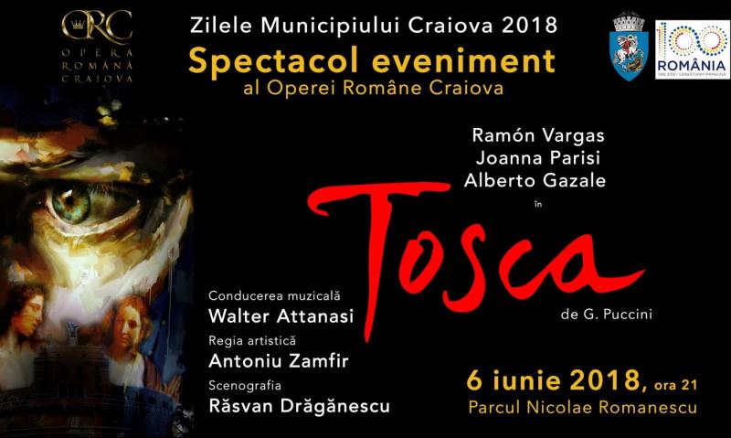 "Tosca", spectacol grandios la Craiova