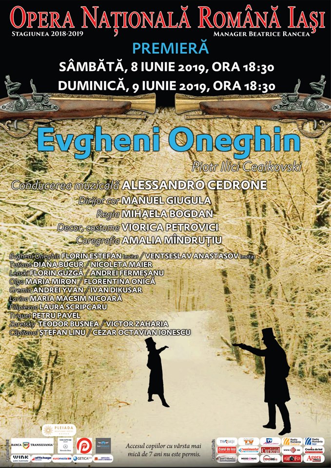 "Evgheni Oneghin" la Iași