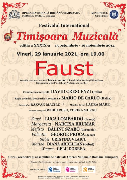 Faust online de la Timișoara