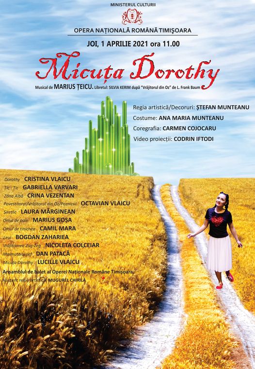 "MicuÈ›a Dorothy" din Banat, online de 1 aprilie