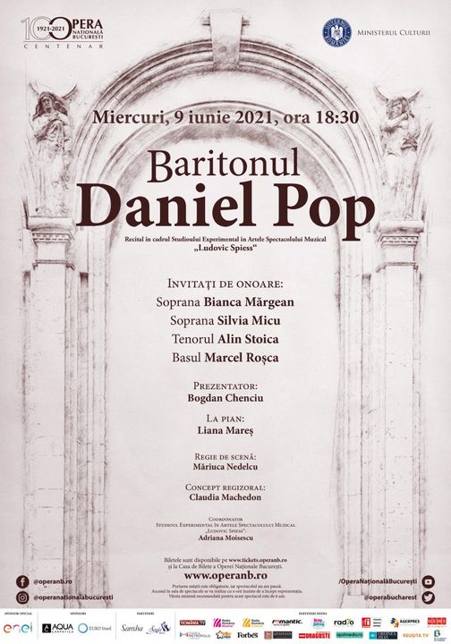 Recitalul baritonului Daniel Pop