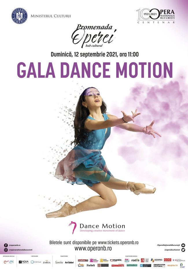 Gala Dance Motion, în cadrul Promenadei Operei