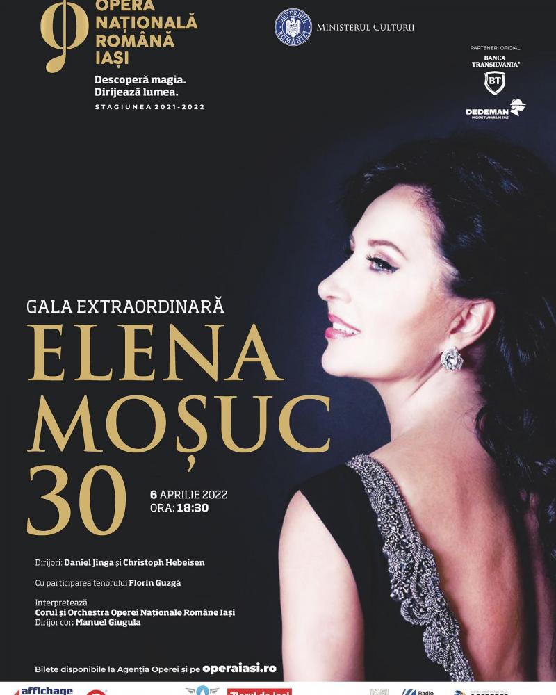 "Gala aniversarÄƒ Elena MoÈ™uc 30" la IaÈ™i