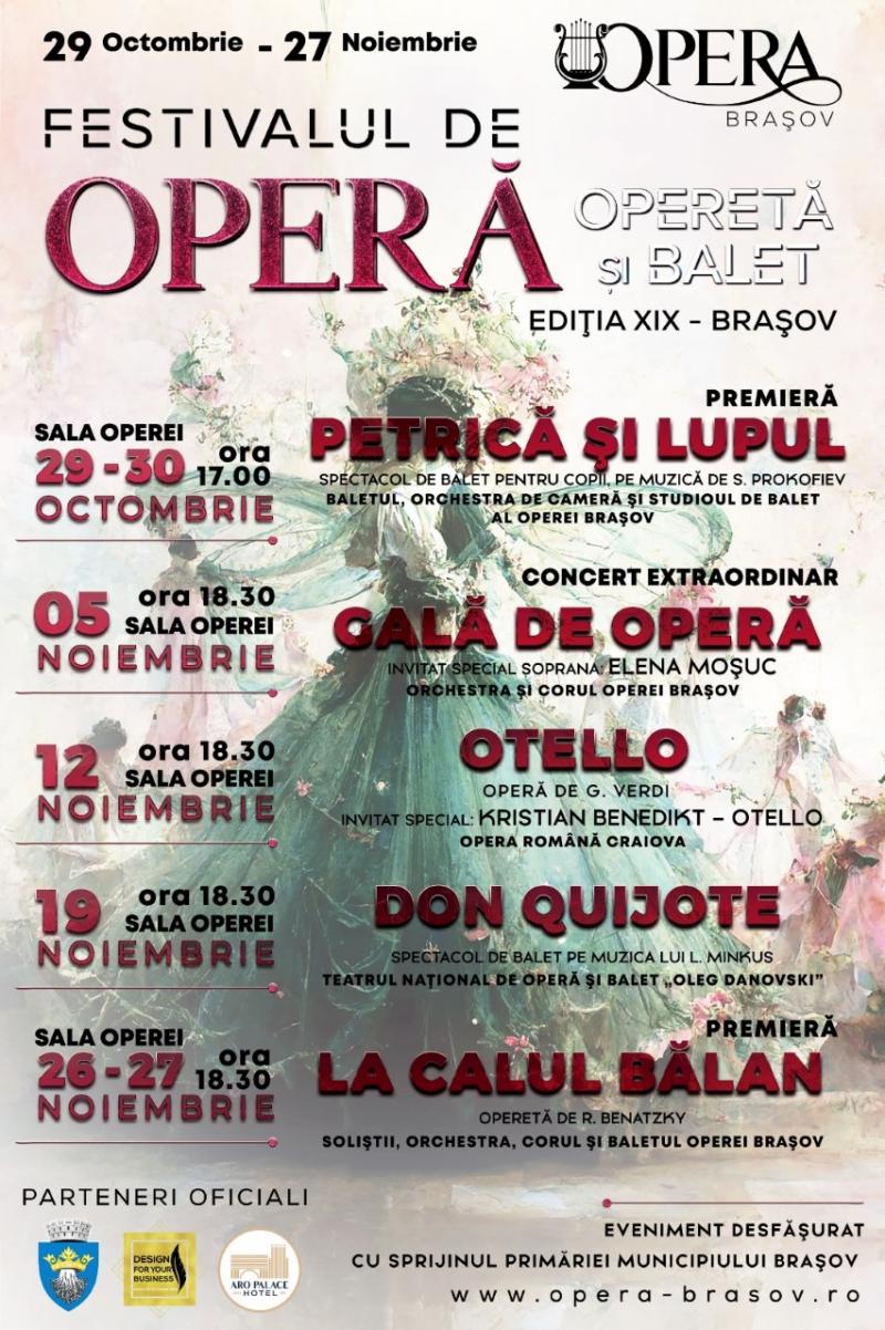 Festivalul de OperÄƒ, OperetÄƒ È™i Balet 2022, ediÈ›ia a XIX-a