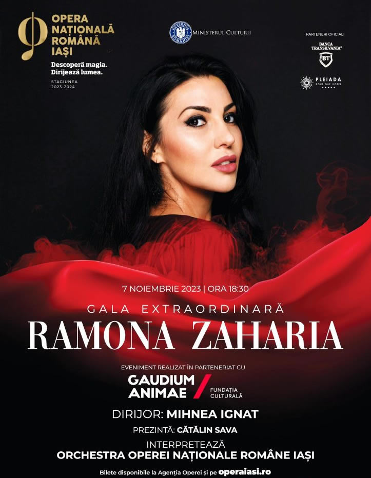 GalÄƒ extraordinarÄƒ Ramona Zaharia la Opera IaÈ™i