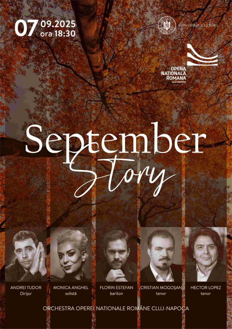 Toamna începe la operă! September Story - o călătorie muzicală plină de rafinament