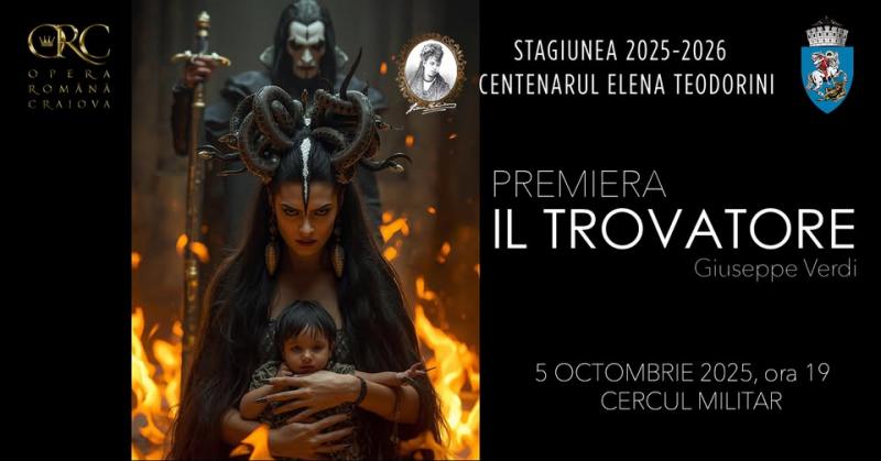 Trubadurul deschide stagiunea la Opera din Craiova