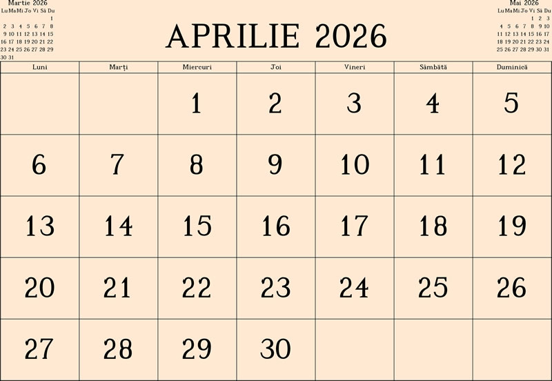 Biletele pentru aprilie au fost puse în vânzare