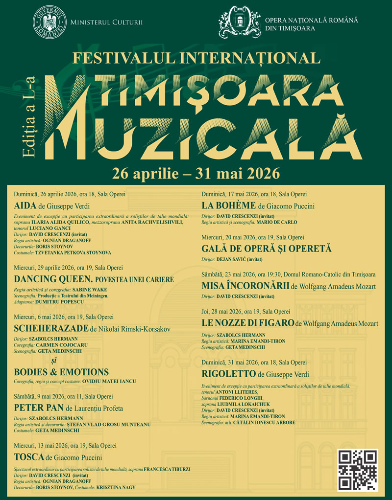Timișoara Muzicală 2026